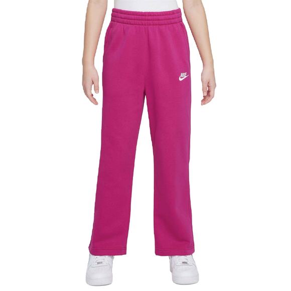 Nike Other - NIKE | Fuchsia Girl’s/Kid’s Athlesuire Loungewear Wide Leg High Waist Pants XS